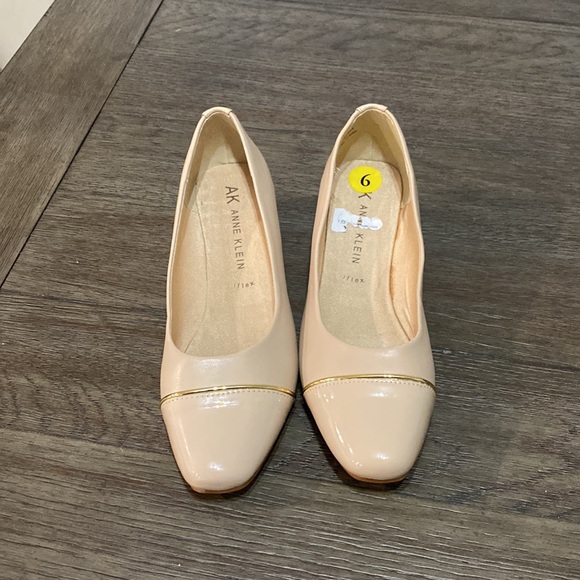 AK Anne Klein Flex Soft Pink Square Toe wedge Loafer | Size 9 - Picture 8 of 10